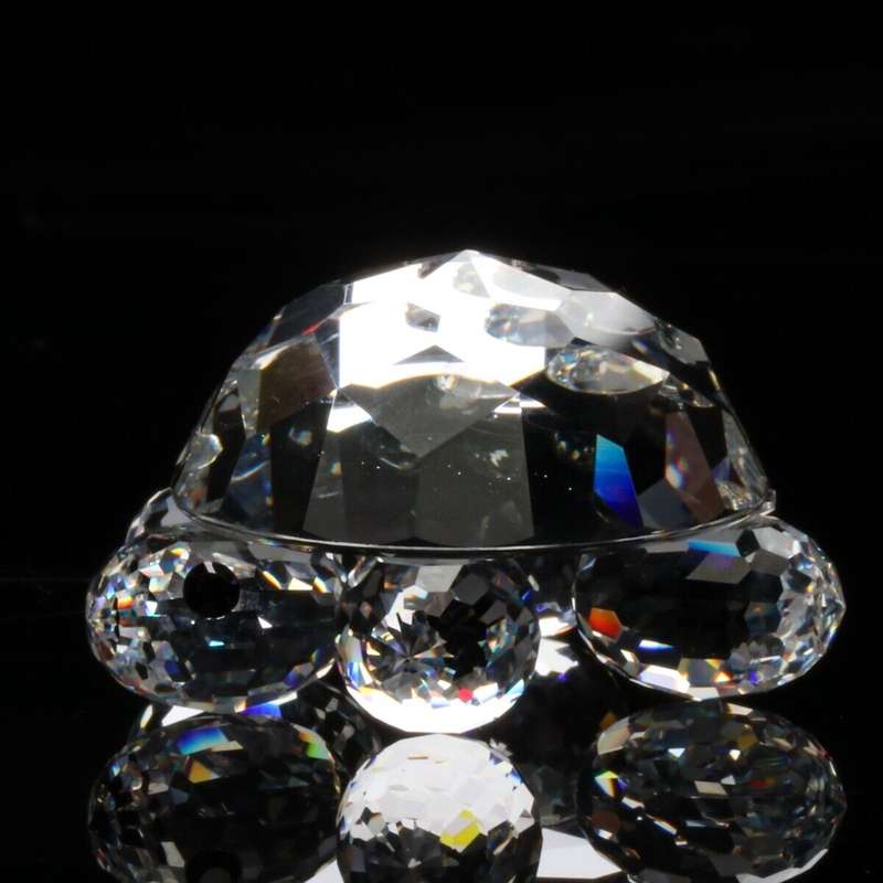 Swarovski Crystal Small Tortoise Turtle Endangered Species