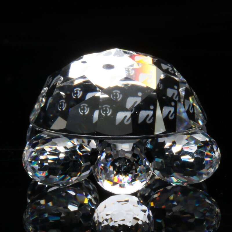 Swarovski Crystal Small Tortoise Turtle Endangered Species