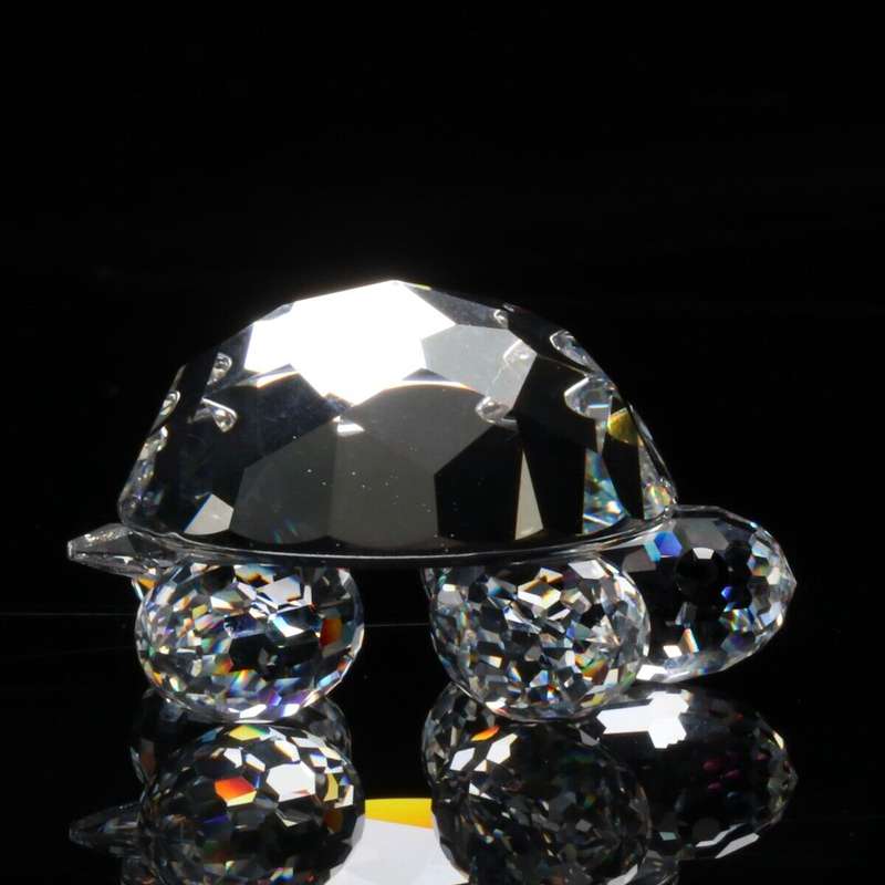 Swarovski Crystal Small Tortoise Turtle Endangered Species