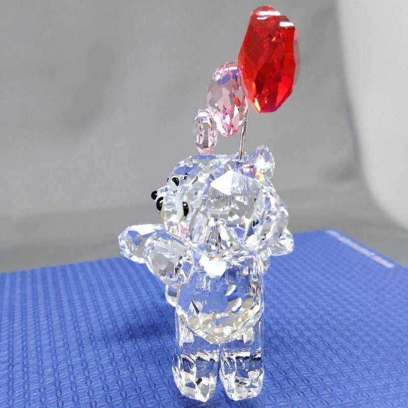 Swarovski Crystal Kris Bear Heart Balloons Togetherness