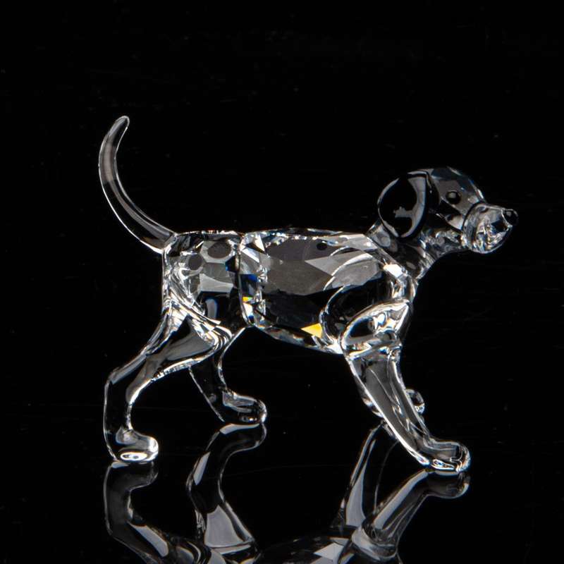 Swarovski Crystal Dalmatian Puppy Dog Standing The Peaceful Countryside
