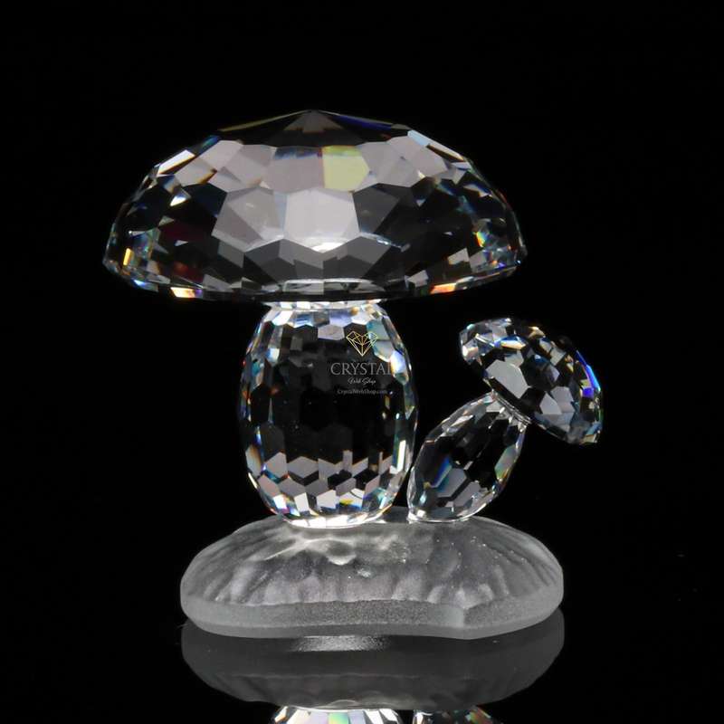 Swarovski Crystal  Mushrooms Retired
