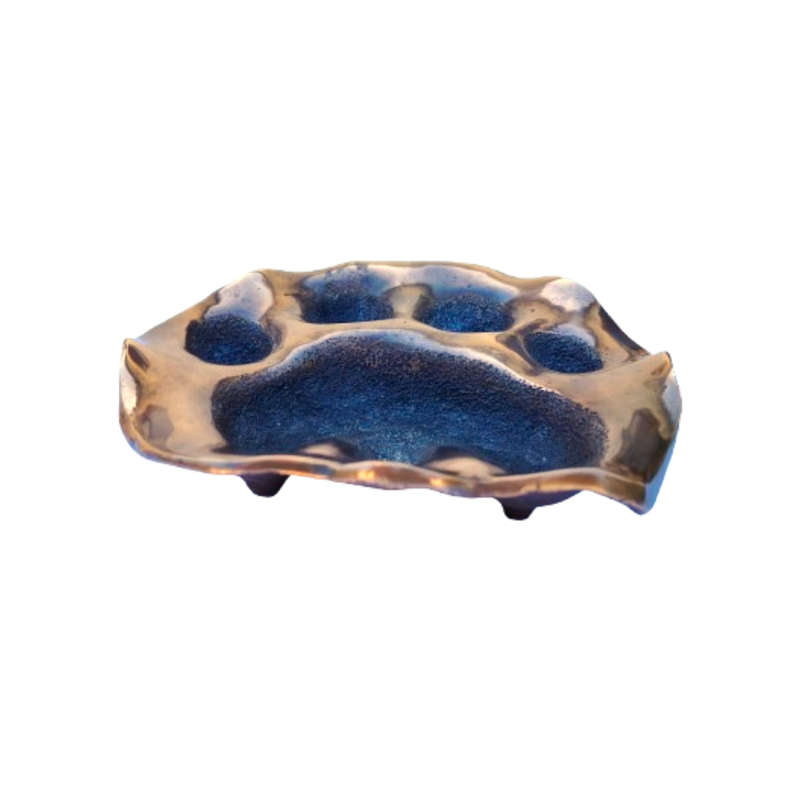 Simba Bronze Paw Print by Denis Mathews Kenya