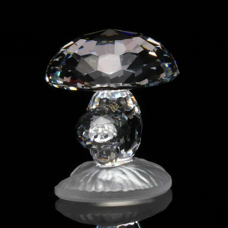 Swarovski Crystal  Mushrooms Retired