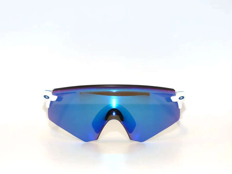 Oakley Encoder 9471-05 Polished White Prizm Sapphire Sunglasses