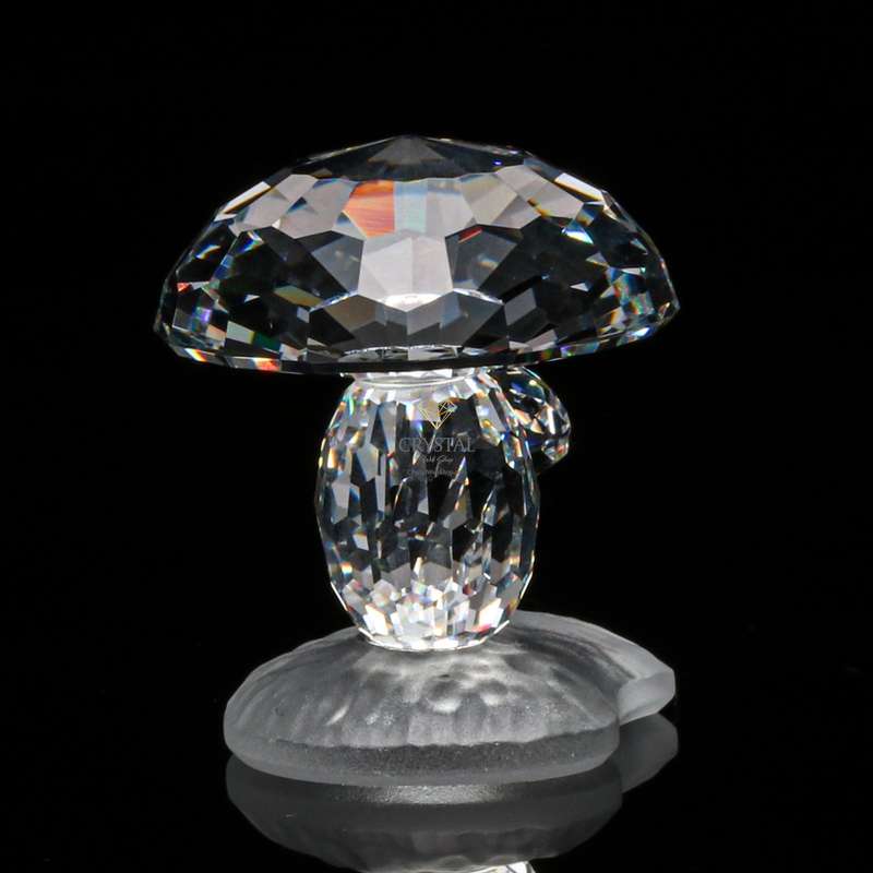 Swarovski Crystal  Mushrooms Retired