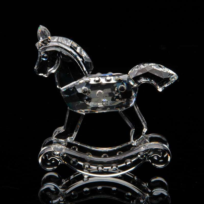 Swarovski Crystal Rocking Large Horse When We Were Young
