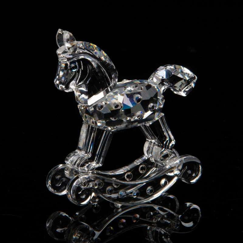 Swarovski Crystal Rocking Large Horse When We Were Young