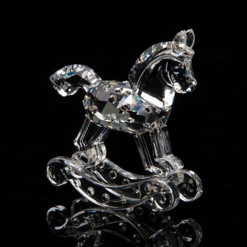 Swarovski Crystal Rocking Large Horse When We Were Young
