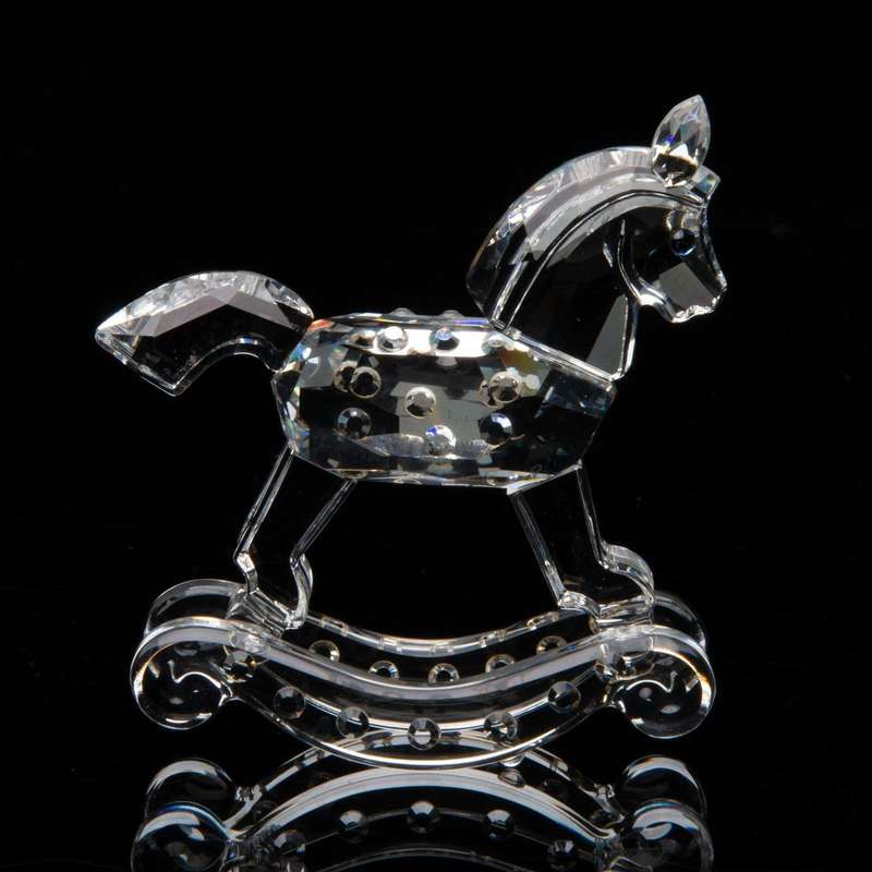 Swarovski Crystal Rocking Large Horse When We Were Young