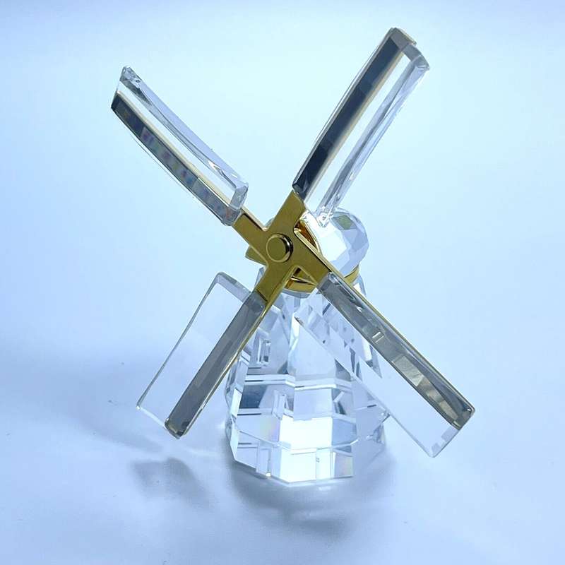 Swarovski Crystal 18k Gold Plated, Windmill Memories Journeys