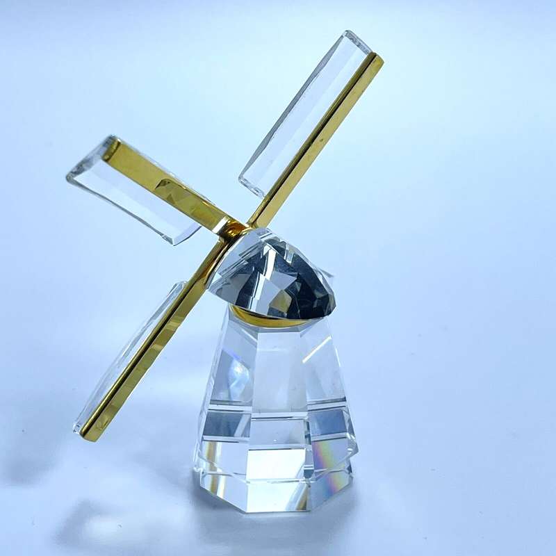 Swarovski Crystal 18k Gold Plated, Windmill Memories Journeys