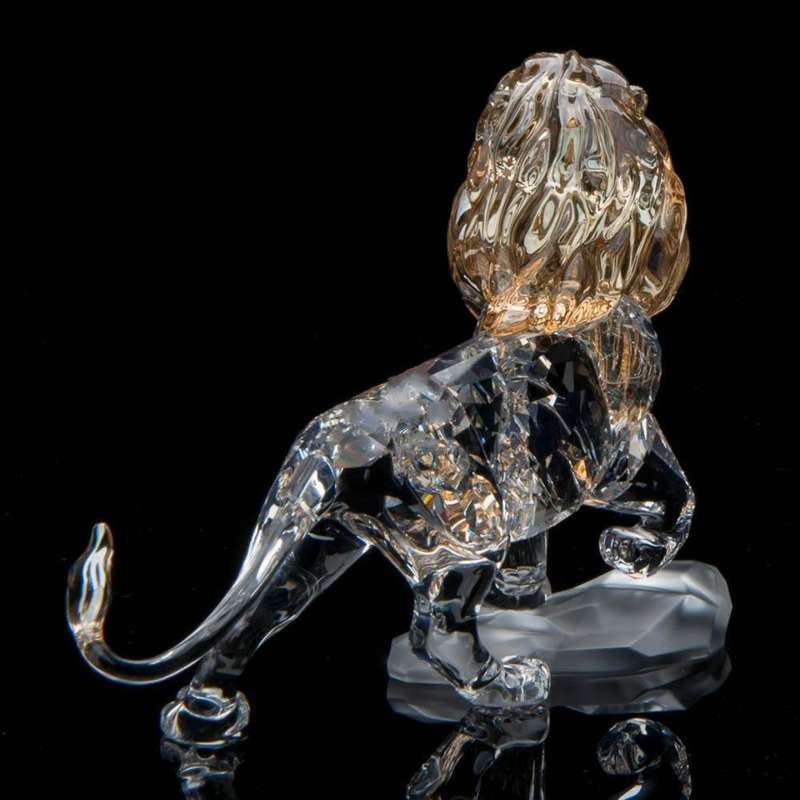 Swarovski Crystal Lion Rare Encounters Boxed
