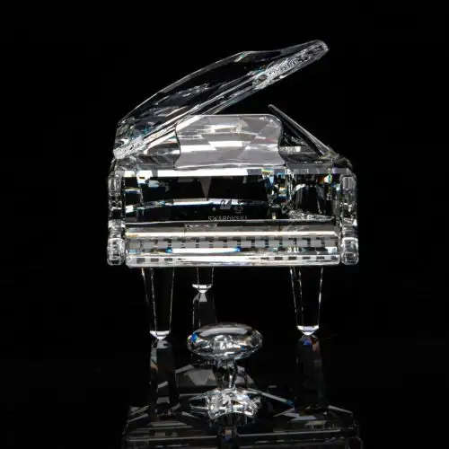 Swarovski Crystal Grand Piano and stool were part of the Crystal Melodies