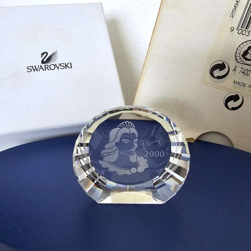 Swarovski Crystal 2000 Paperweight Columbine Small