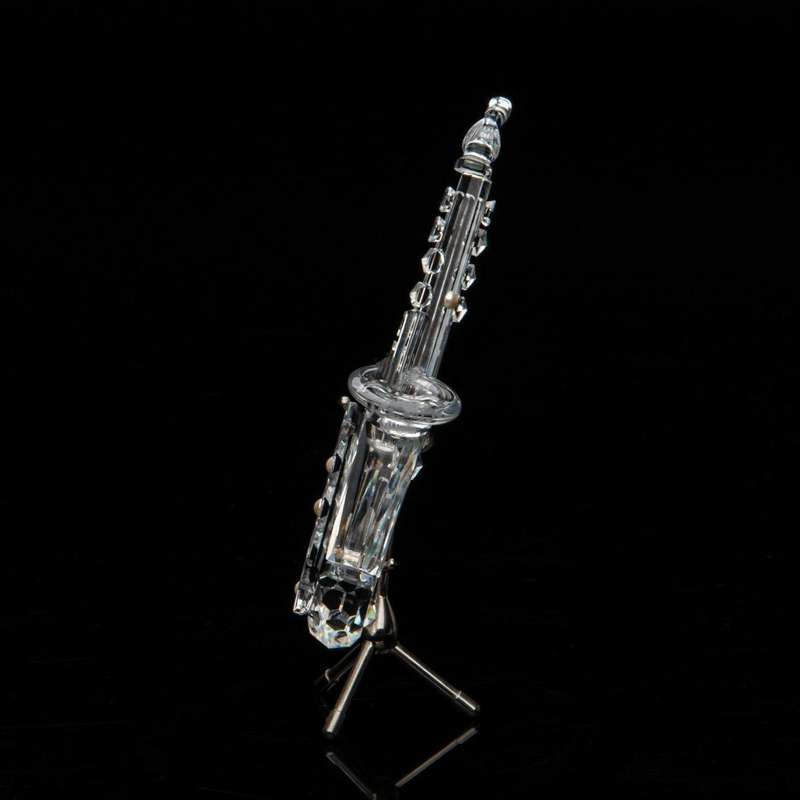 Swarovski Crystal Large Saxophone Retired