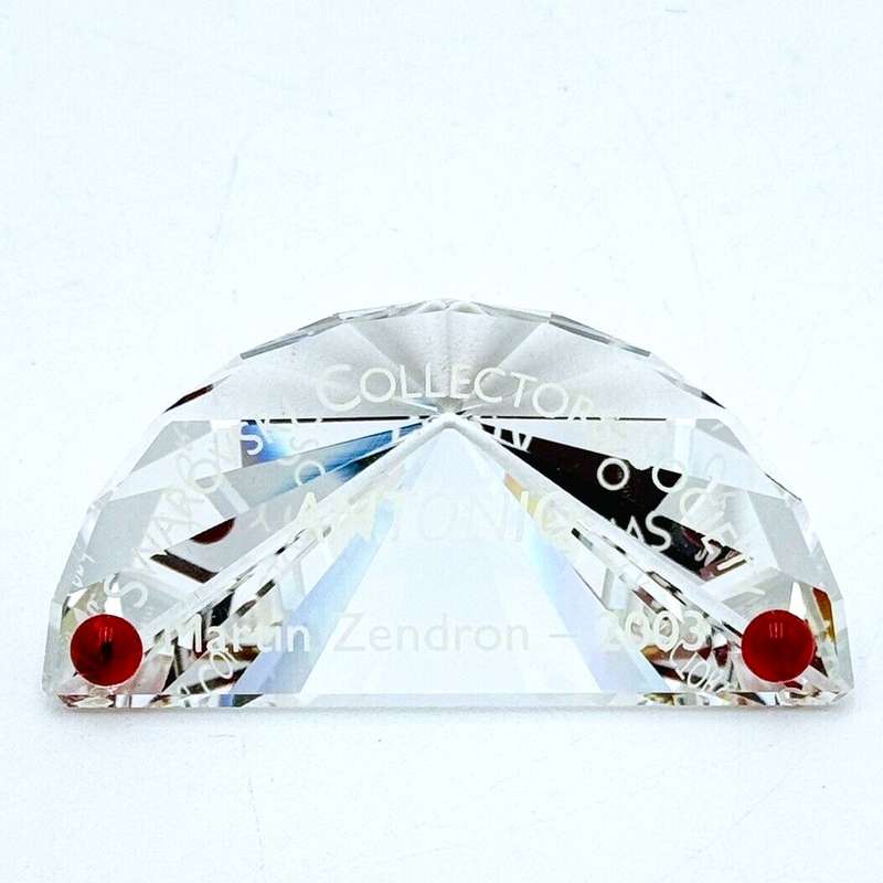Swarovski Collectors Society Antonio Martin Zendron 2003 Crystal Paper Weight