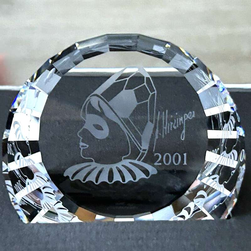 Swarovski Crystal 2001 Paperweight Harlequin Small