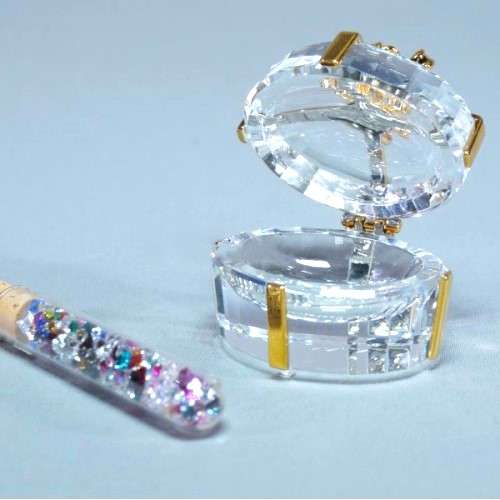 Swarovski Crystal Memories Gold And Rhodium Jewellery Box