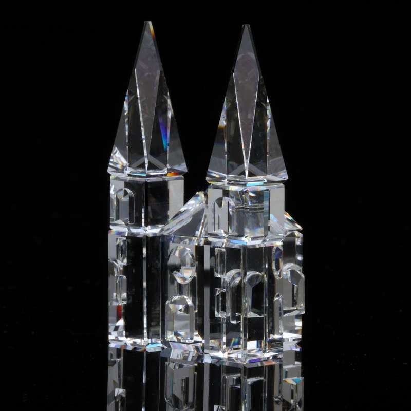 Swarovski Crystal Cathedral Silver Crystal City group