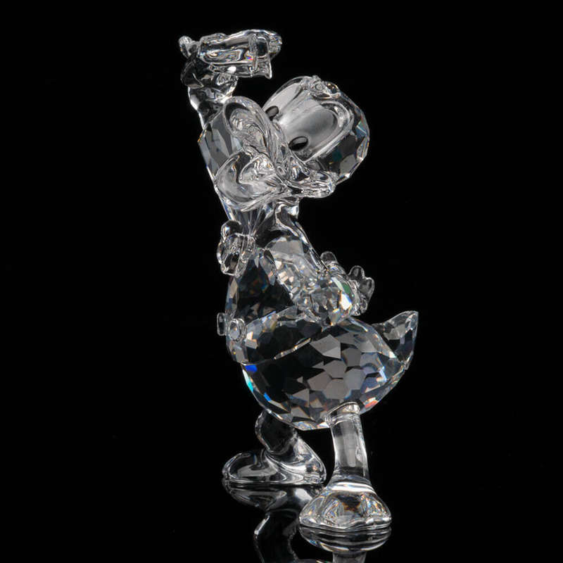 Swarovski Crystal Disney Clear Donald Duck Figurine