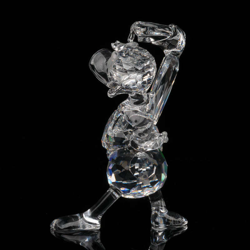 Swarovski Crystal Disney Clear Donald Duck Figurine