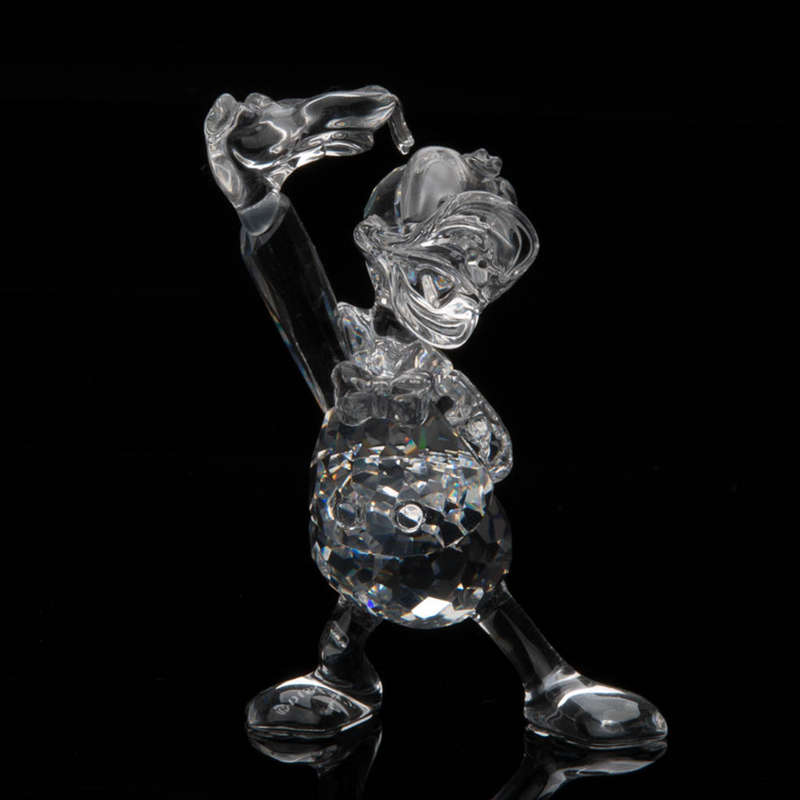 Swarovski Crystal Disney Clear Donald Duck Figurine