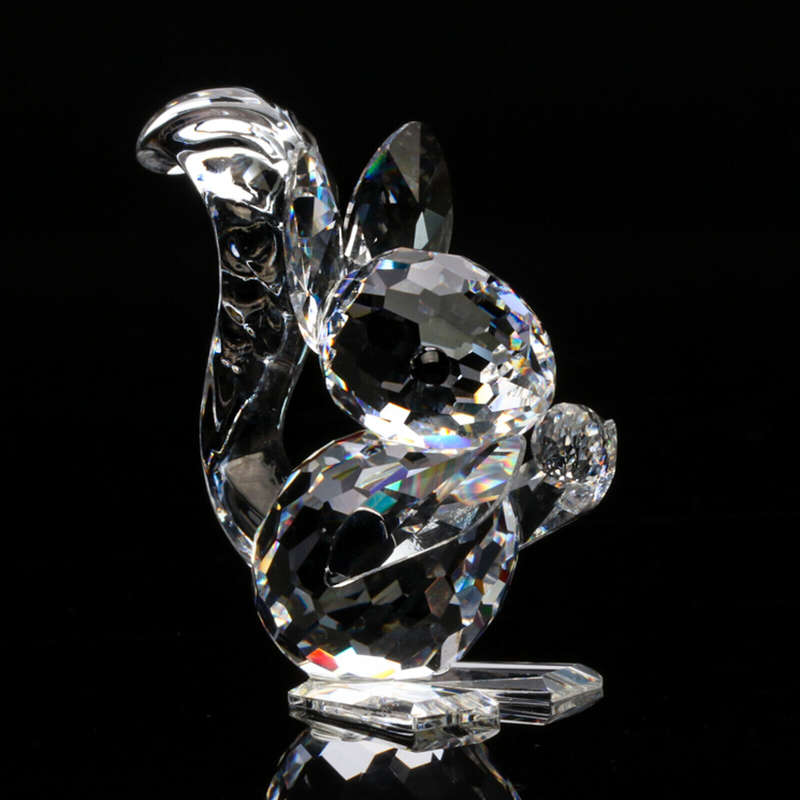 Swarovski Crystal Squirrel part of the Woodland Friends