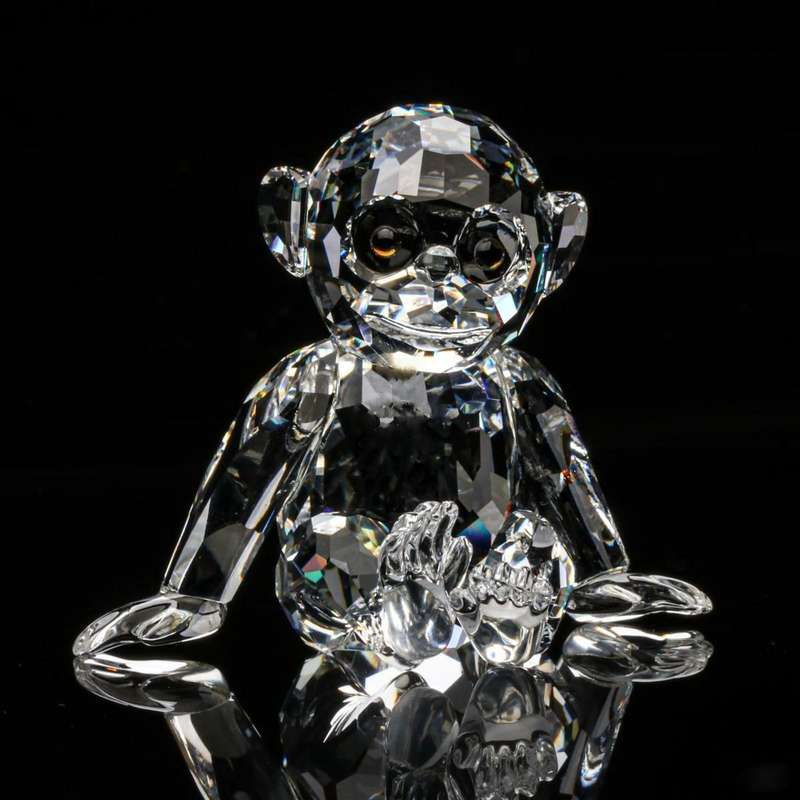 Swarovski Crystal Swarovski Chimpanzee African Wildlife