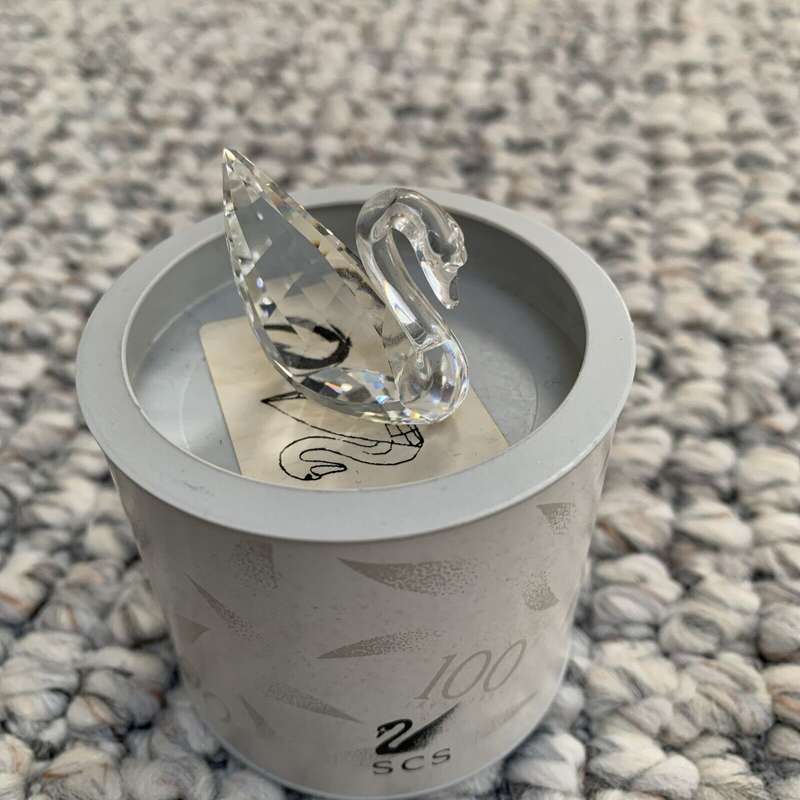 Swarovski Limited Edition Miniature Swan - item 003 / 003802 100 Years Centenary