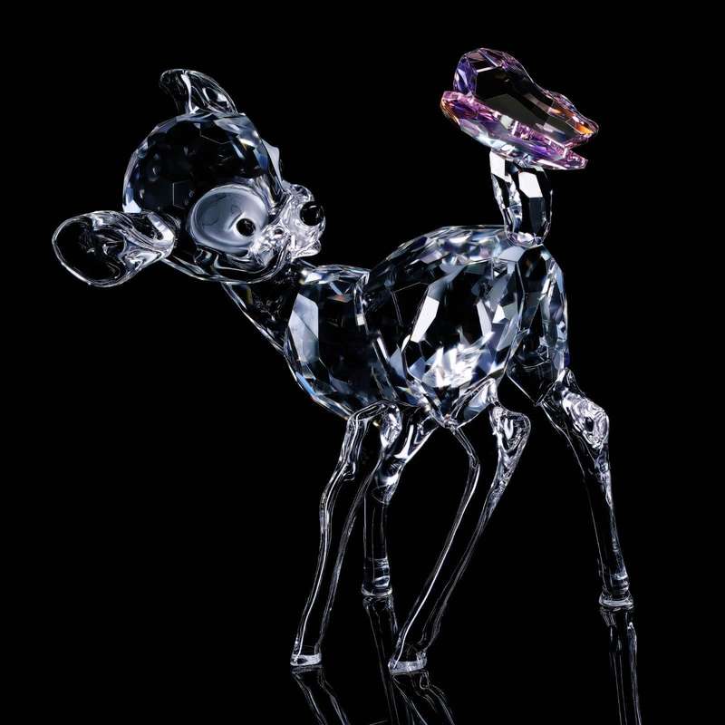 Swarovsk Crystal Bambi Figure Disney Showcase