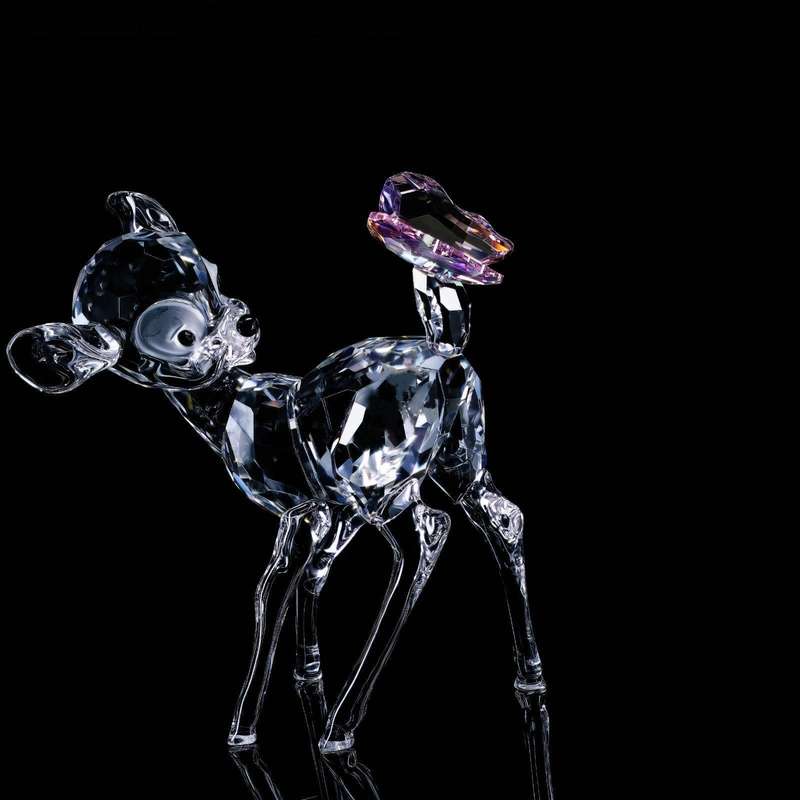 Swarovsk Crystal Bambi Figure Disney Showcase