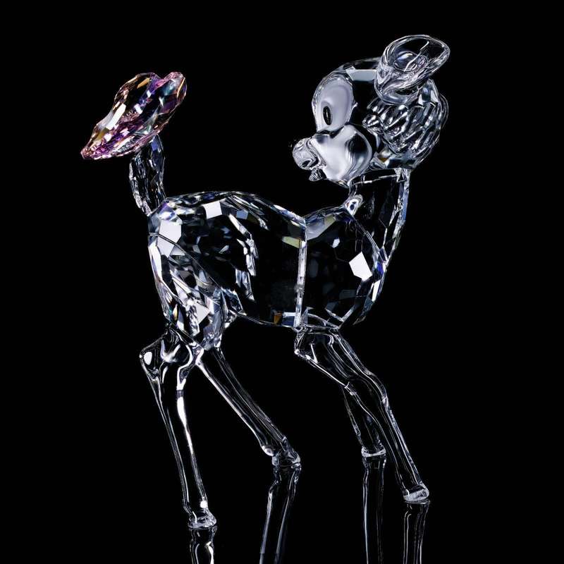 Swarovsk Crystal Bambi Figure Disney Showcase