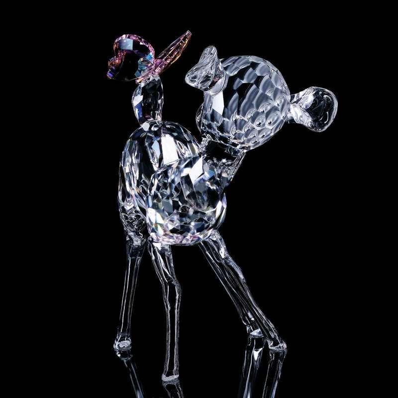 Swarovsk Crystal Bambi Figure Disney Showcase