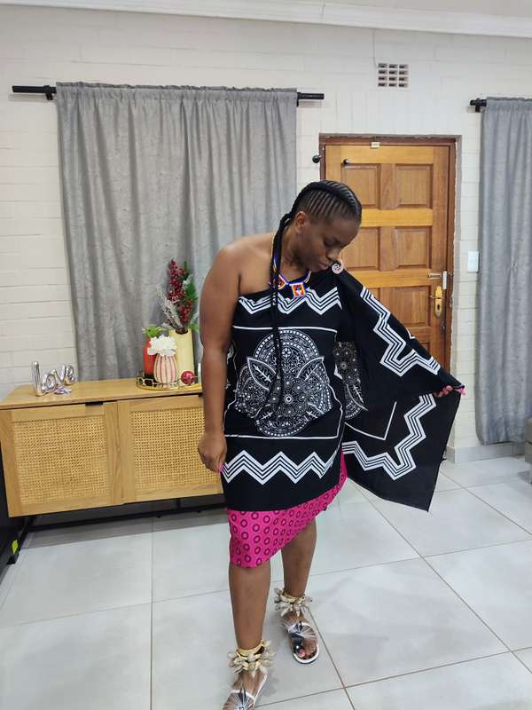 Siswati Traditional Attire for girls