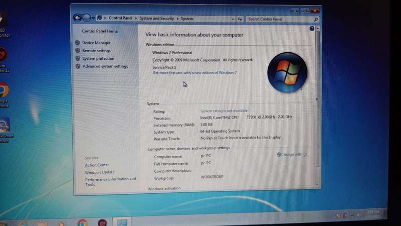 2 x Old laptops