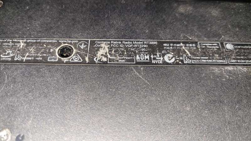 Hp Laptop (As spares)