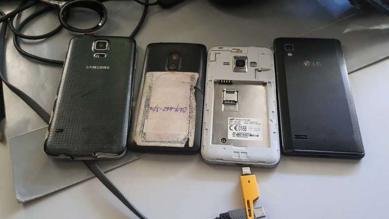 4 x Phones as Spares