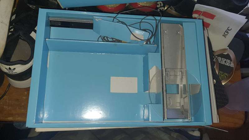 Wii console with games