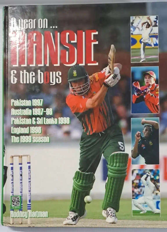 Book - A year on Hansie & the boys 1997-1998 Cricket