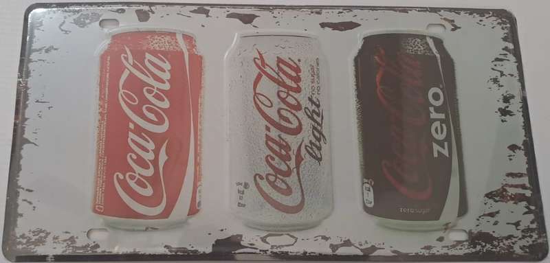 Coke - Coca Cola Advertising Metal Sign