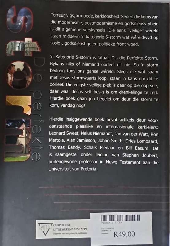 Book - Die perfekte Storm. - Stephan Joubert, Jan van der Watt en ander