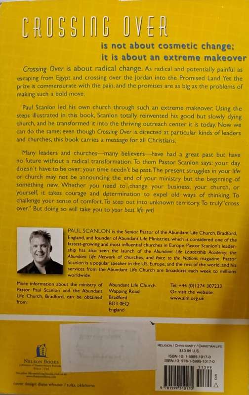 Book - getting to the best life yet. Crossing over. - Paul Scanlon