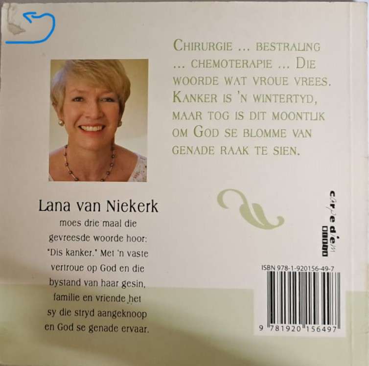 Book - Saam met God, wanneer jy as vrou met kanker worstel. - Lana van Niekerk