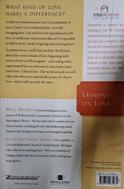 Book - Inter Actions - Lessons on love - Zondervan