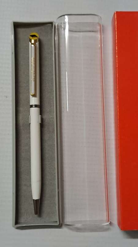 South African Pens 1 x Collectable Jesus is God Pen. No Ink. + display box (metal/white)
