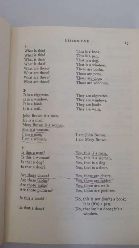 Book - English for Foreign Students Book 1 - E. Frank Candlin