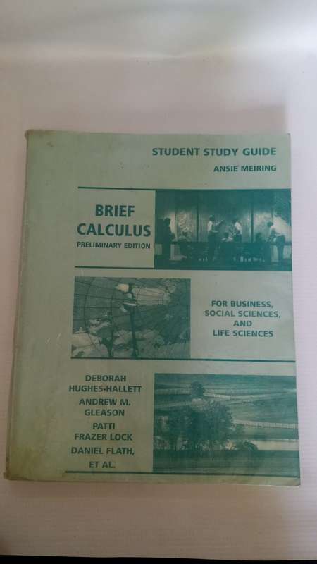Book - Brief Calculus - Ansie Meiring