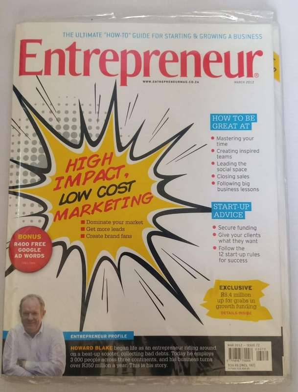 Book - Entrepreneur - March 2012.