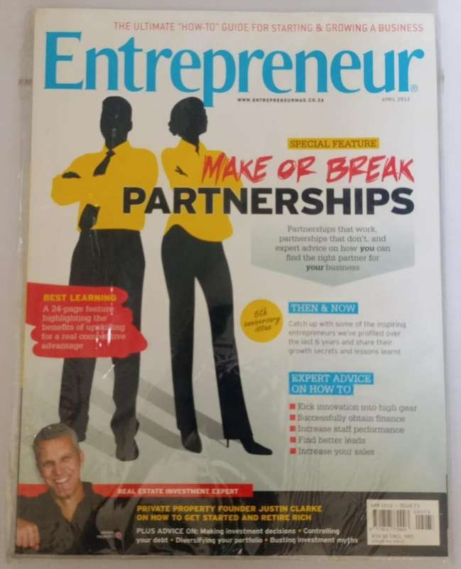 Book - Entrepreneur - April 2012.